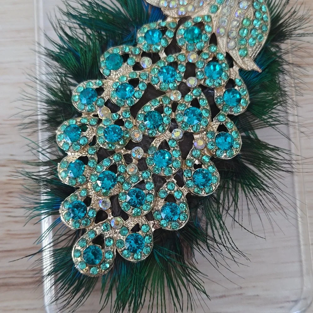 Samsung S10+ Peacock Phone‎ Case - Good Condition